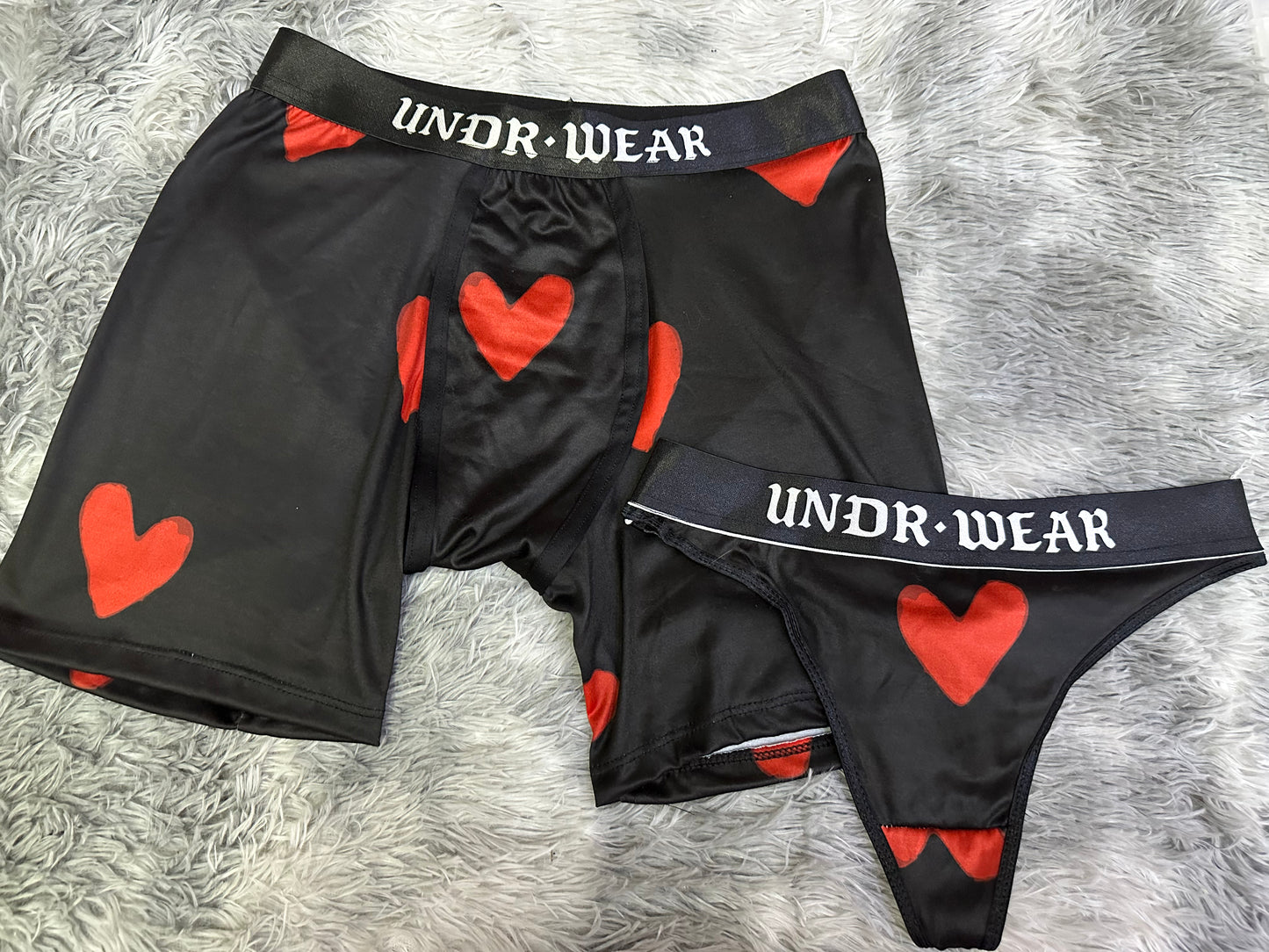 Hearts Matching underwear
