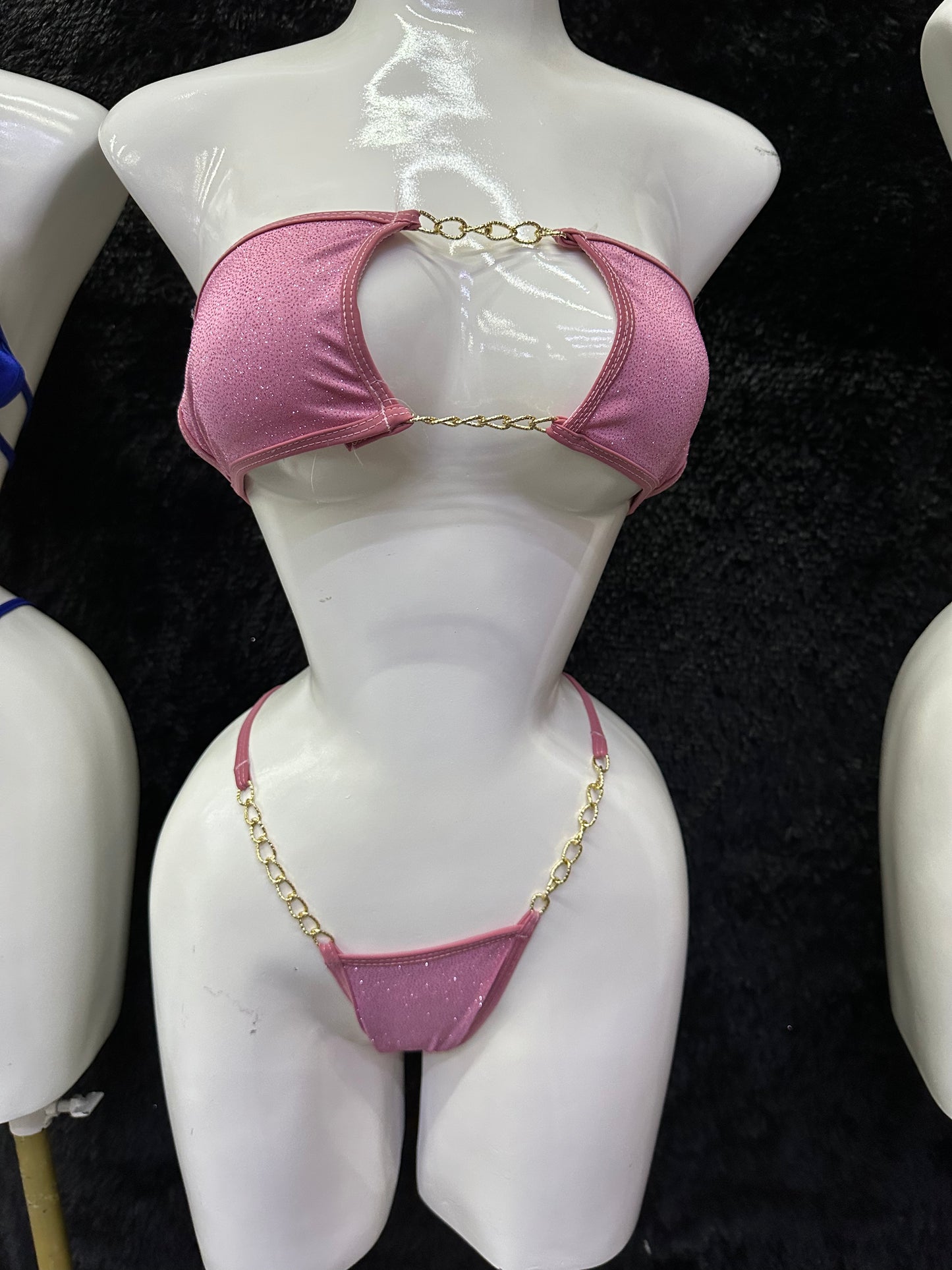 Pink Glitter 2 pcs set