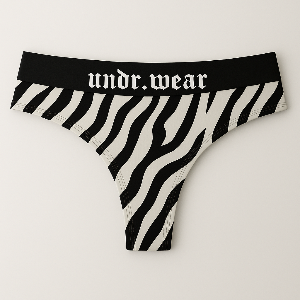 “Zebra” Matching underwear