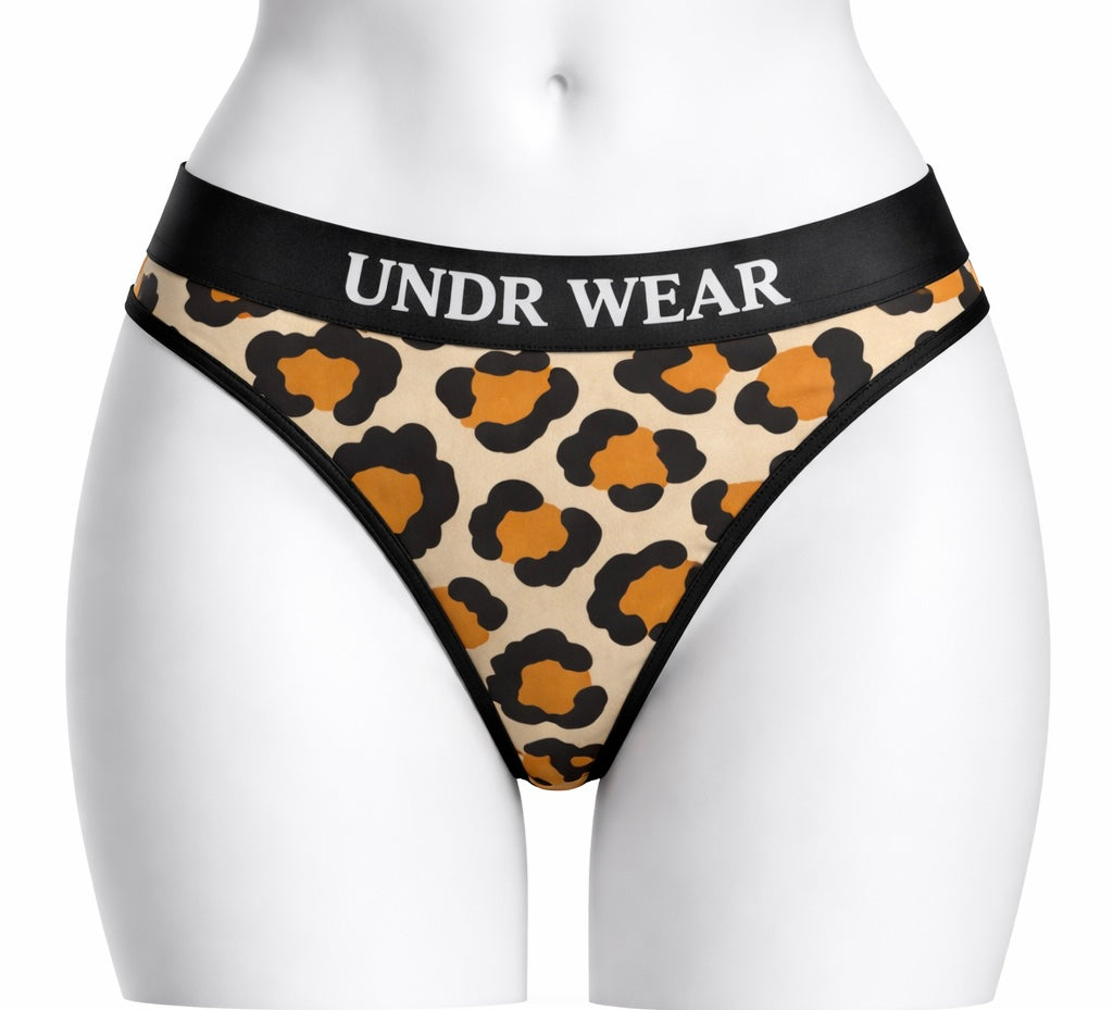 leopard thong