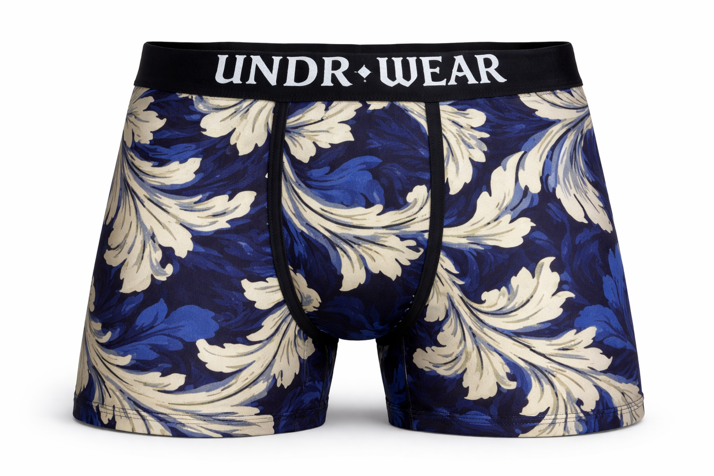 Blue flowers  boxer