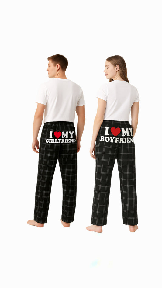 I love my plaid Matching Pajamas