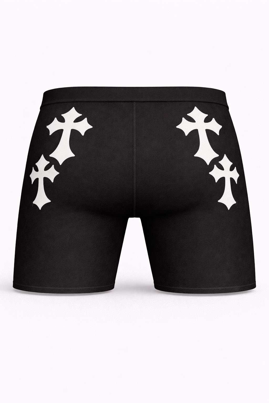 White crosses  boxer