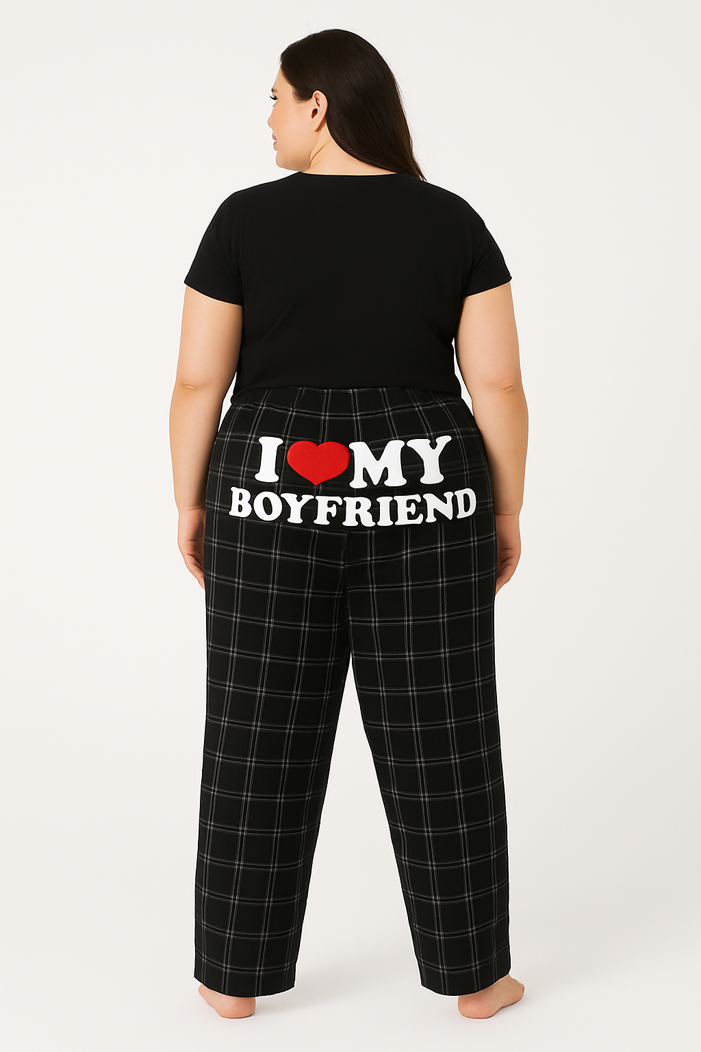 I love my plaid Matching Pajamas