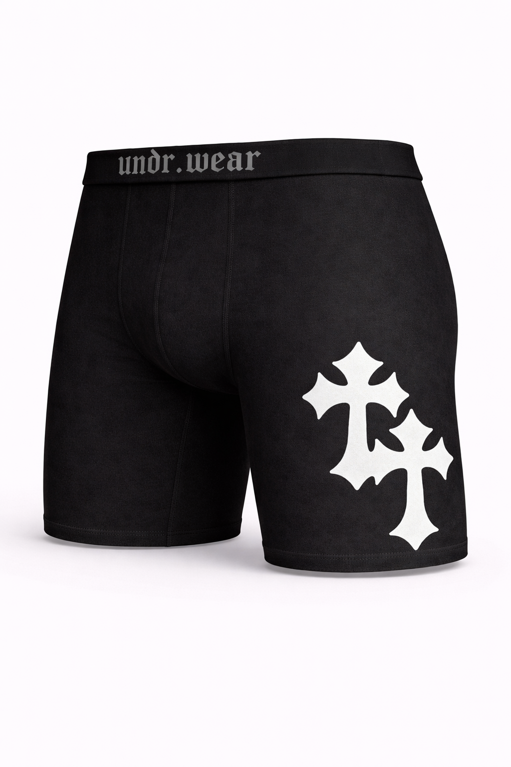 White crosses  boxer