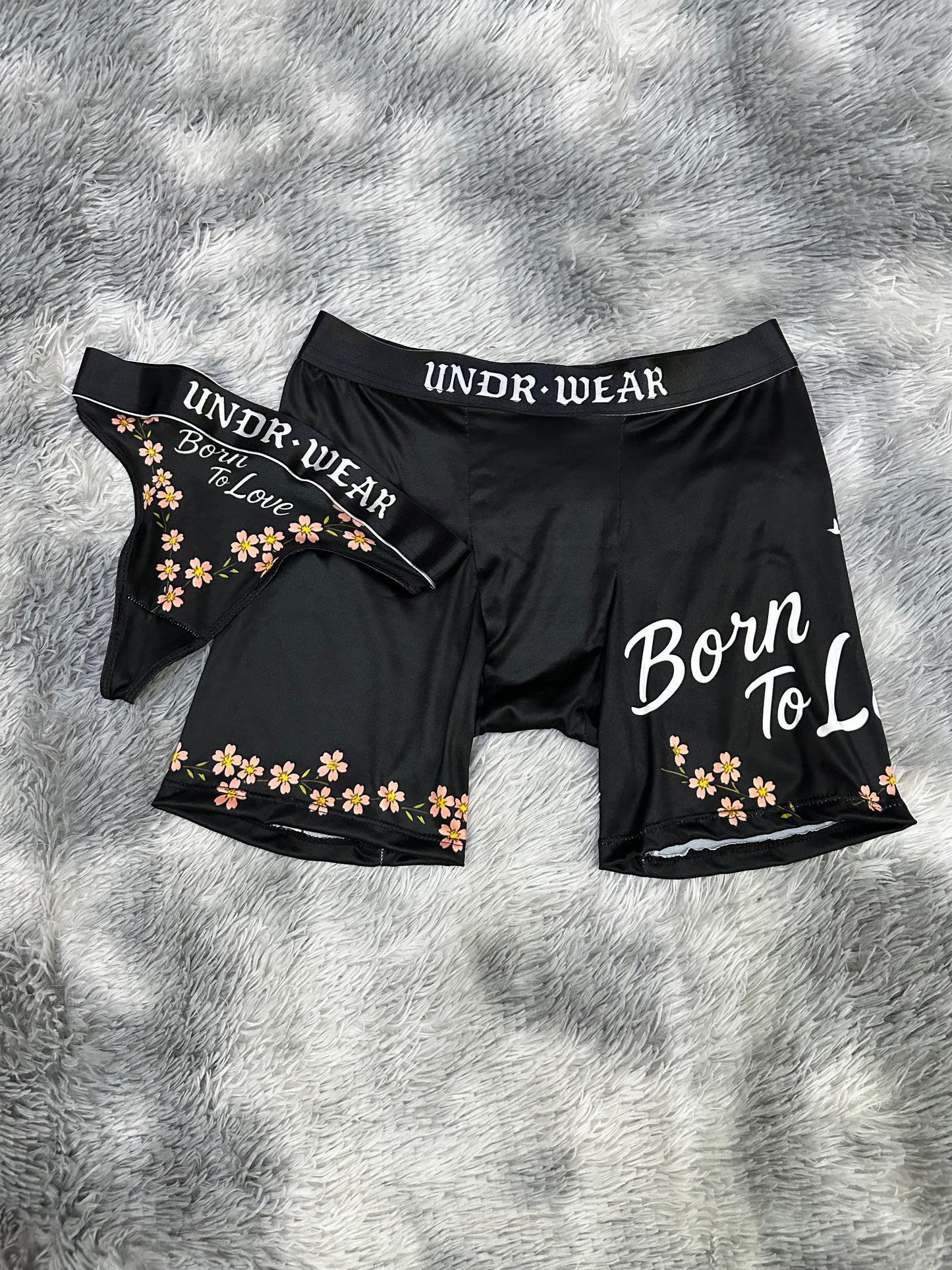 “Born to love” Matching underwear