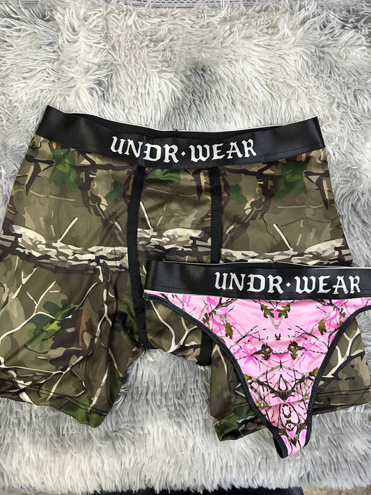 “Real Tree Camo” Matching underwear