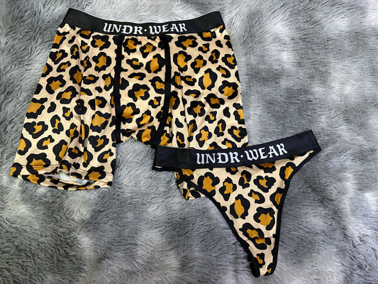 Cheetah Matching underwear