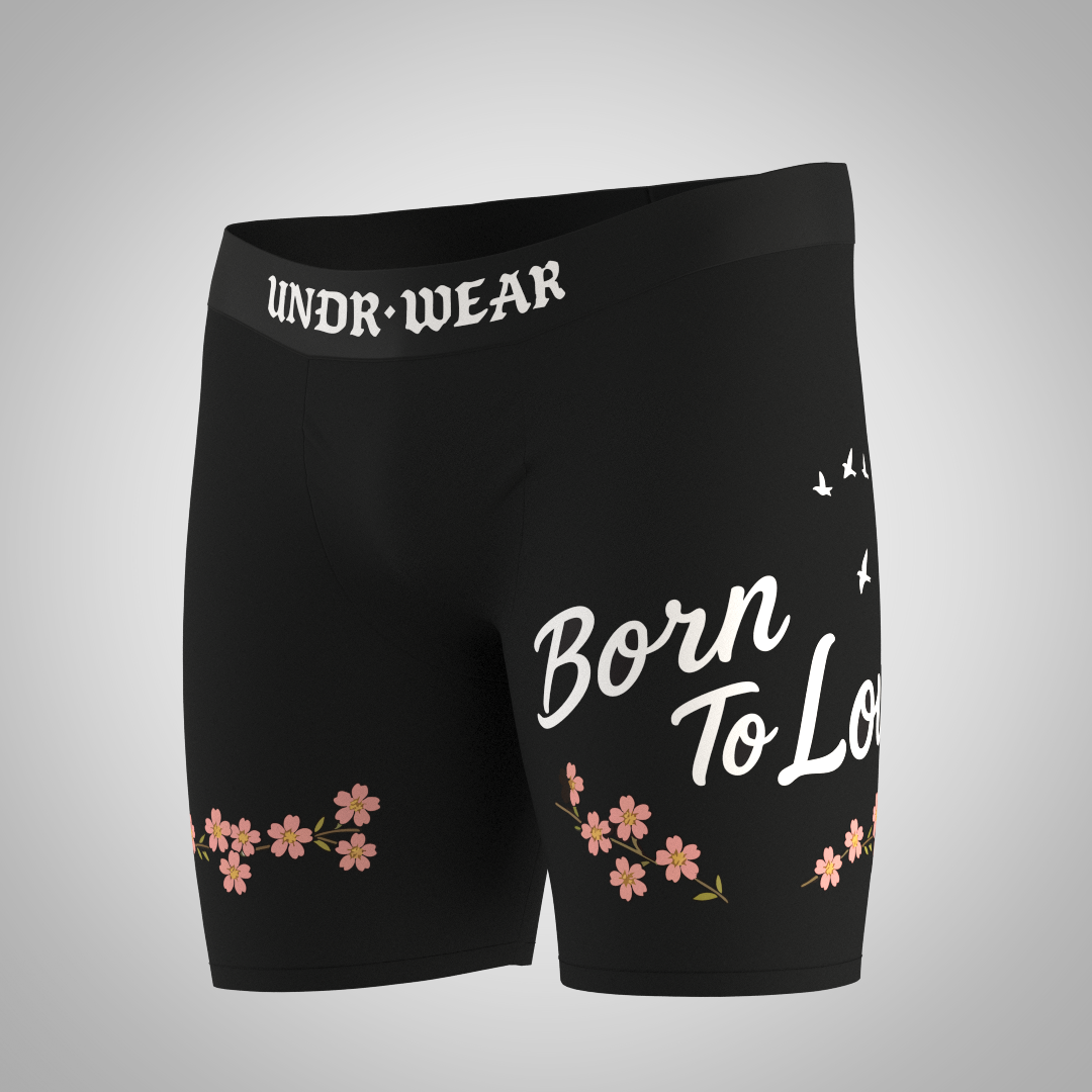 “Born to love” Matching underwear