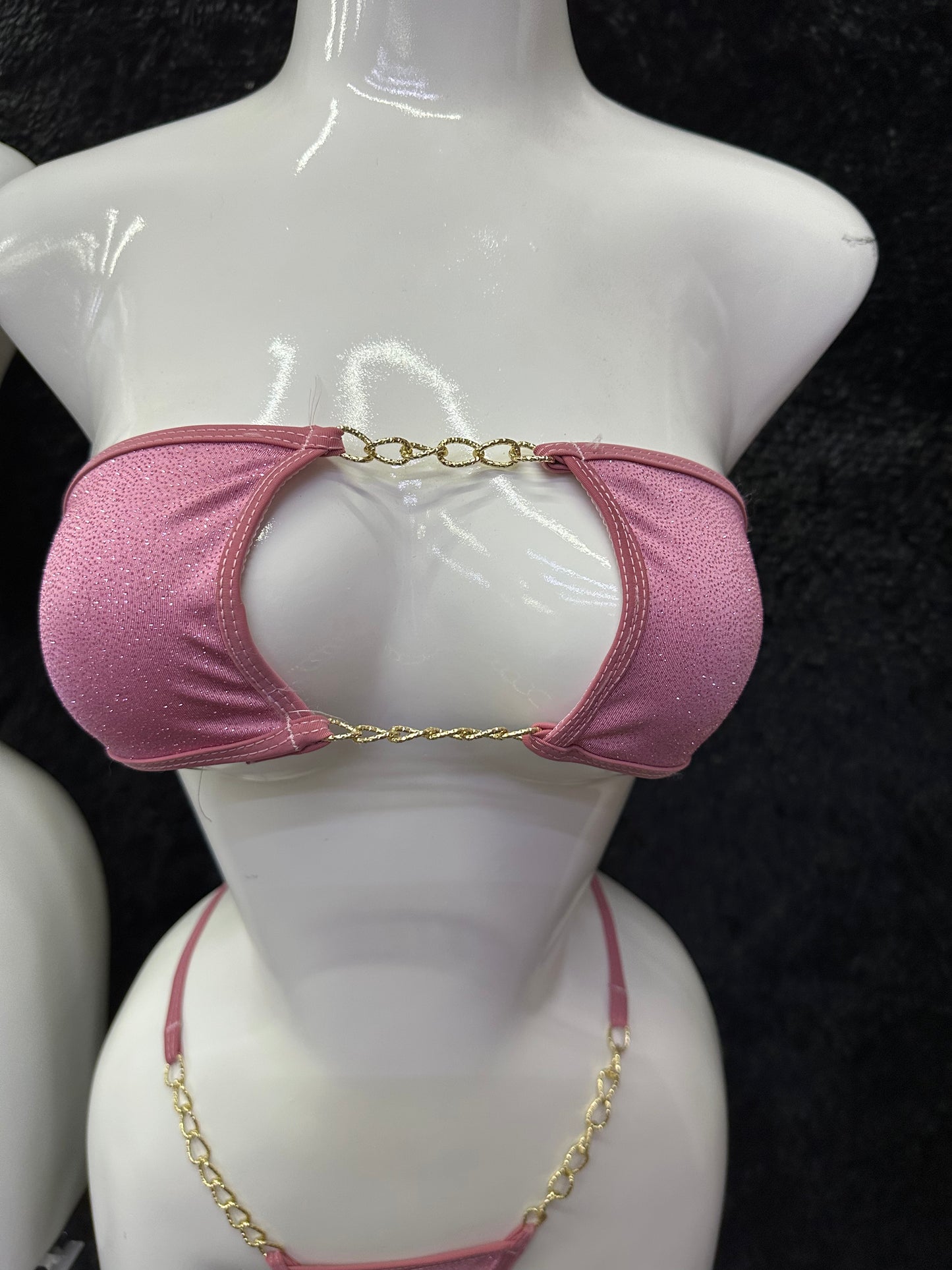 Pink Glitter 2 pcs set