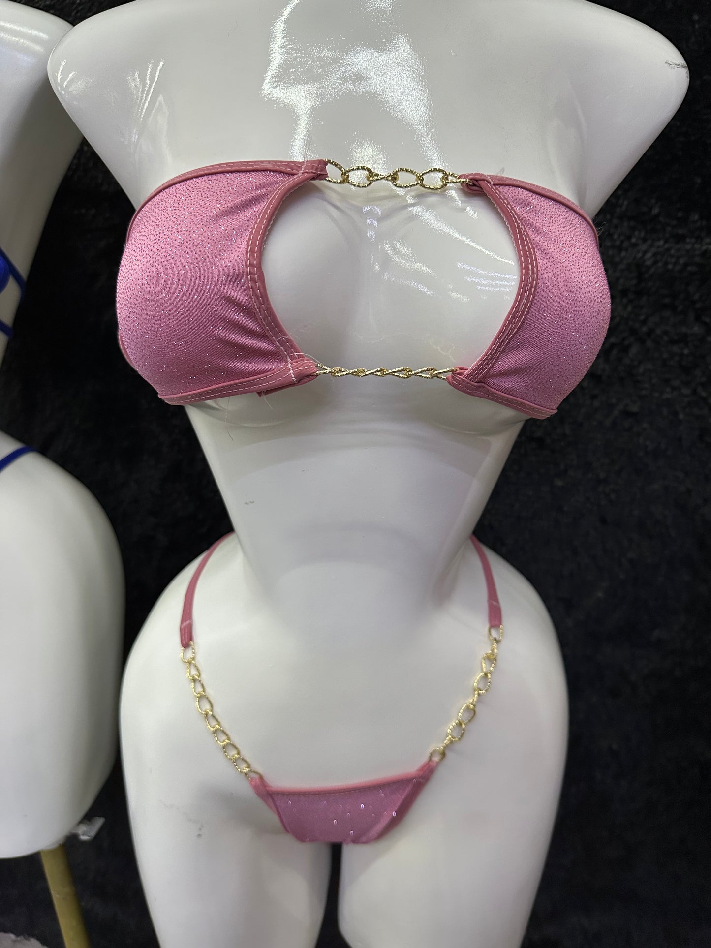 Pink Glitter 2 pcs set