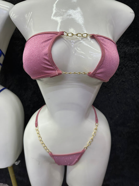 Pink Glitter 2 pcs set