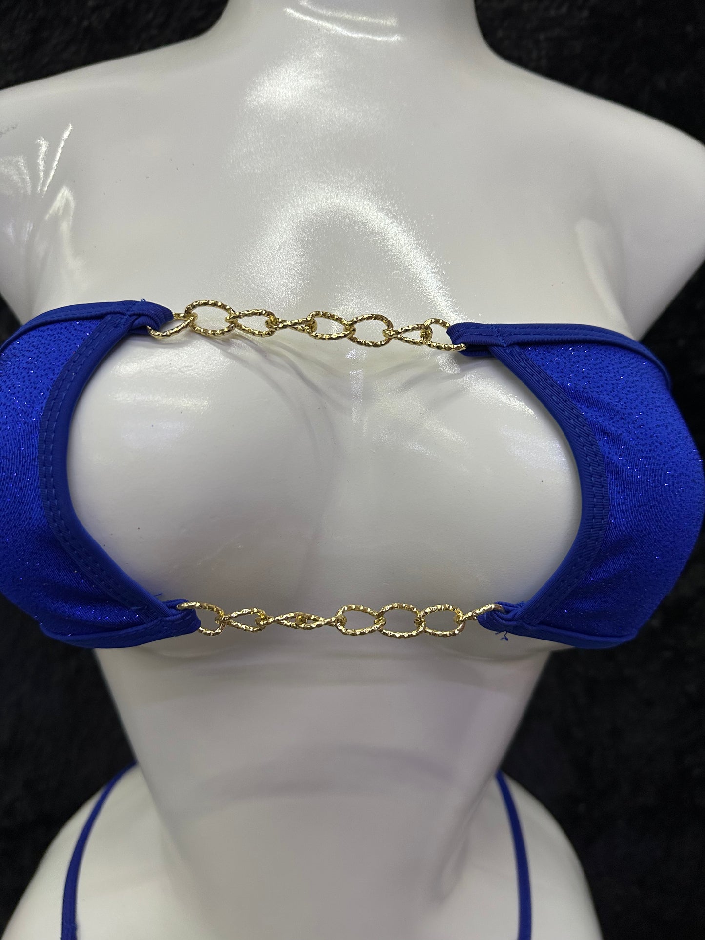 Blue Glitter 2 pcs set