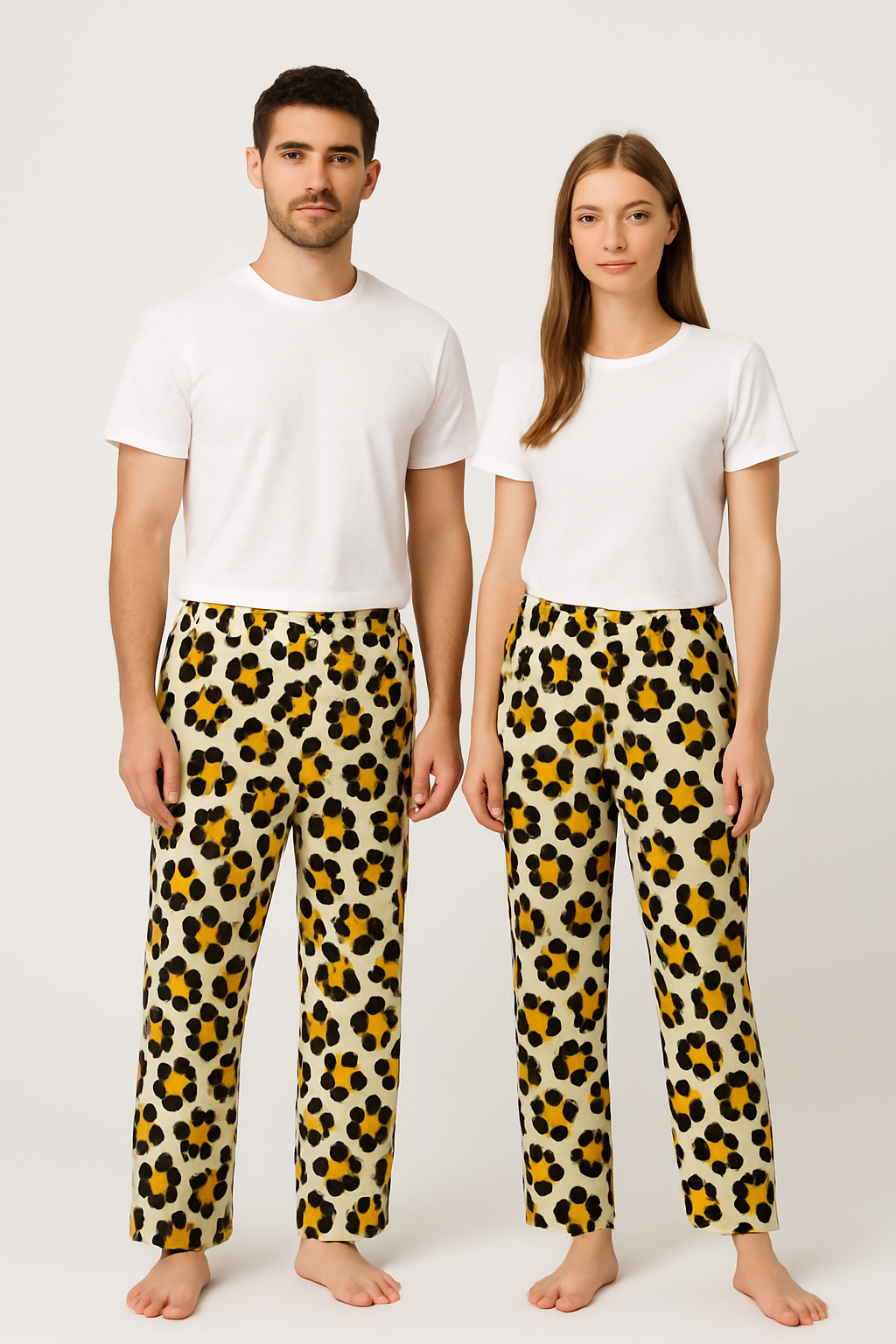 Cheetah print Matching Pajamas