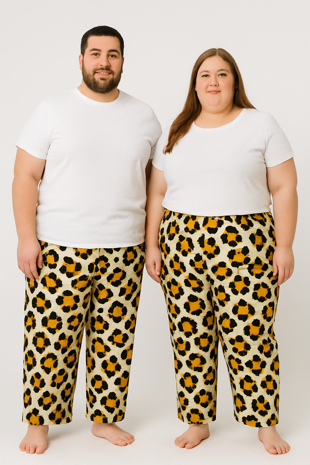 Cheetah print Matching Pajamas